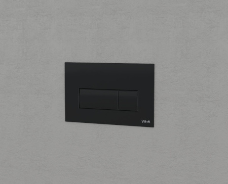 Кнопка смыва Vitra Root Square 740-2311 черный матовый