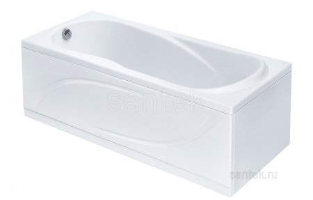 Акриловая ванна Santek Каледония 170х75 прямоугольная белая 1WH302391