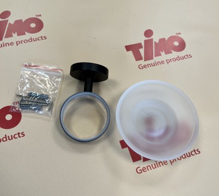 Мыльница подвесная Timo Saona 13021/03 черный матовый