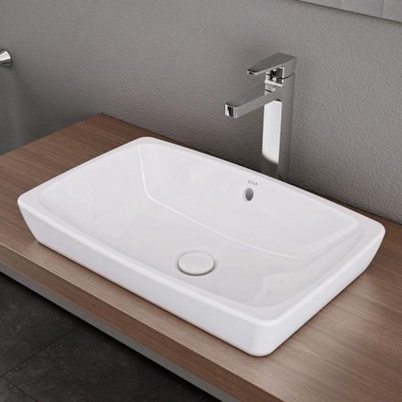 Раковина накладная 60см Vitra Metropole 5668B003-0012 белый
