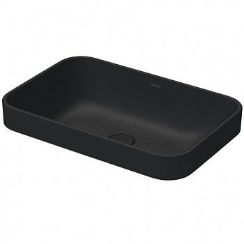 Раковина встраиваемая сверху 60см Duravit Happy D.2 Plus 2359601300 anthracite matt