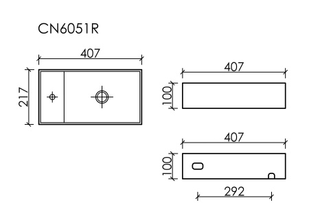 Раковина подвесная 40см Ceramica Nova Element CN6051RMC капучино матовый