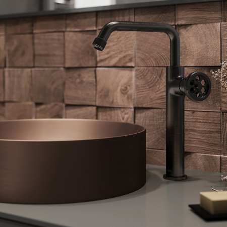Смеситель для раковины IDDIS Grange GRAGMR1i01 графит матовый