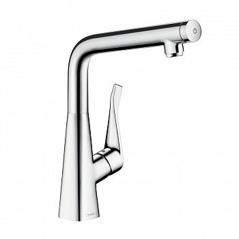 Смеситель для кухни Hansgrohe Metris Select M71 14883000 Хром
