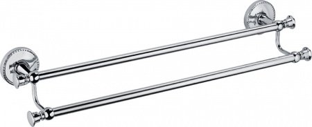 Полотенцедержатель Fixsen Adele FX-55002 двойной Хром