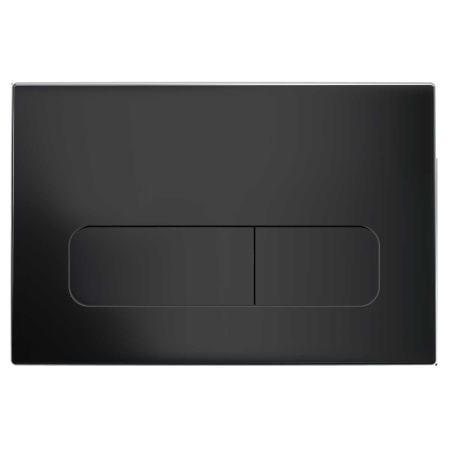 Кнопка смыва для унитазов Vincea VFP-002MB черный матовый