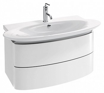 Тумба для комплекта Jacob Delafon Presquile 100 белый лак, 2 ящика