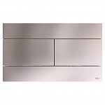 Кнопка смыва для унитазов OLI SLIM 57141 сатин