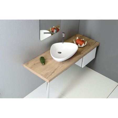 Раковина накладная 58,5см SAPHO TERUEL BH7007 белый