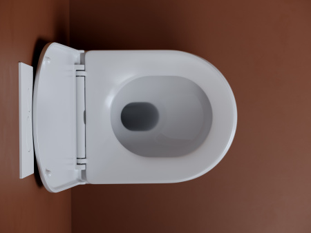 Унитаз подвесной безободковый Ceramica Nova Up CN4007 белый