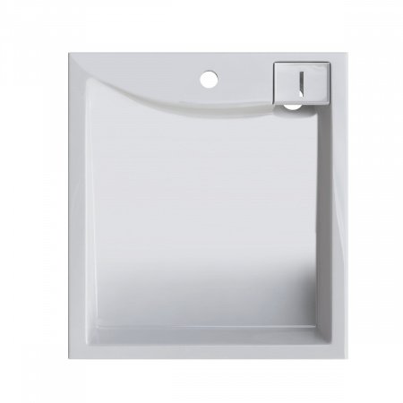 Раковина над стиральной машиной LUX 500х550 с кронштейнами и сливной системой Altasan