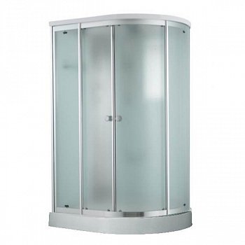 Душевая кабина Timo Comfort T-8802 L F P 120x85x220 профиль хром глянцевый, стекло матовое