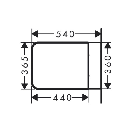 Унитаз подвесной безободковый Hansgrohe EluPura Original Q 60208450 белый