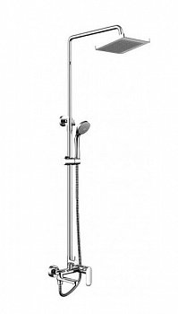 Душевая стойка Bravat Opal F6125183CP-A-RUS хром