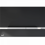 Кнопка смыва AlcaPlast Flat STRIPE-GL1204 черный Кнопка смыва AlcaPlast Flat STRIPE-GL1204 черный