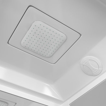 Душевая кабина Grossman GR-121 90x90x225 профиль белый, стекло прозрачное