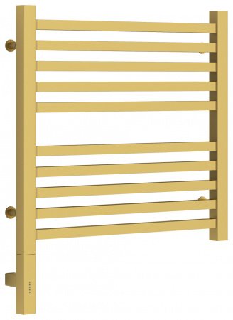 Полотенцесушитель электрический Сунержа Модус 3.0 50х50 золото матовое, левый ТЭН