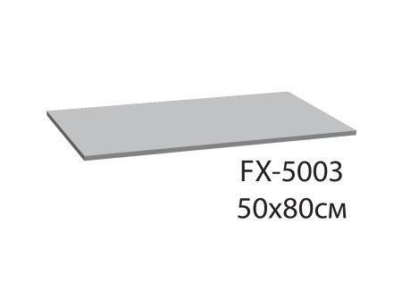 Коврик для ванной Fixsen Deep 1-ый, FX-5003С, голубой, 50х80 см.