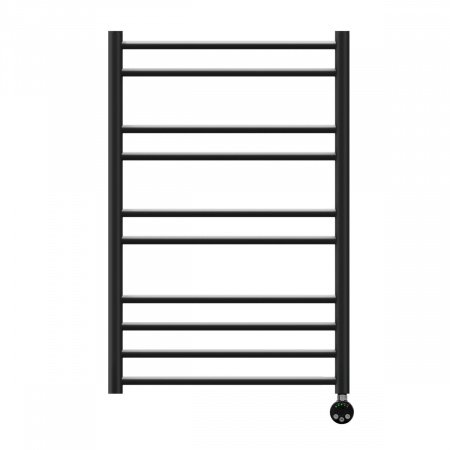 Полотенцесушитель электрический Lemark Ursus LM72810EBL П10 500x800, левый/правый, черный