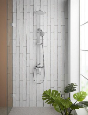 Душевая стойка Bravat Rhein F6429564CP-A-ENG