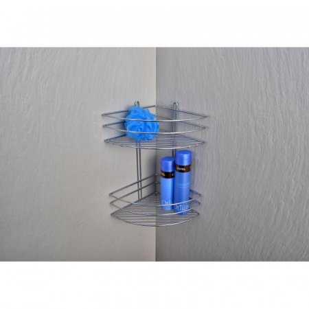 Угловая полка Fixsen FX-850-2 Хром