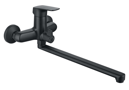 Смеситель для ванны Aquatek AQ1042MB черный матовый