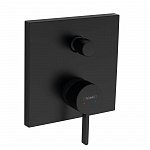 Смеситель для ванны Hansgrohe Finoris 76415670 черный матовый