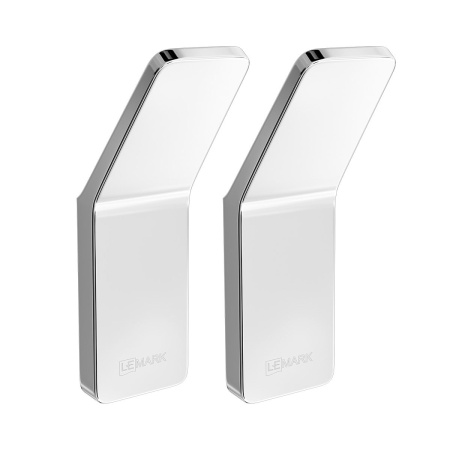 Крючок одинарный Lemark SMOOTH LINE 9711001 хром