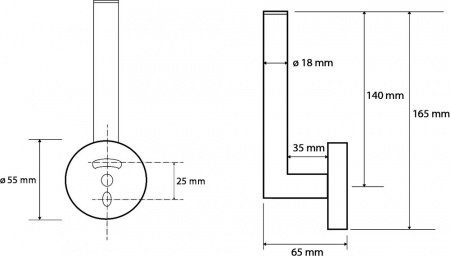 Держатель для туалетной бумаги Bemeta Omega 104112032 Глянец