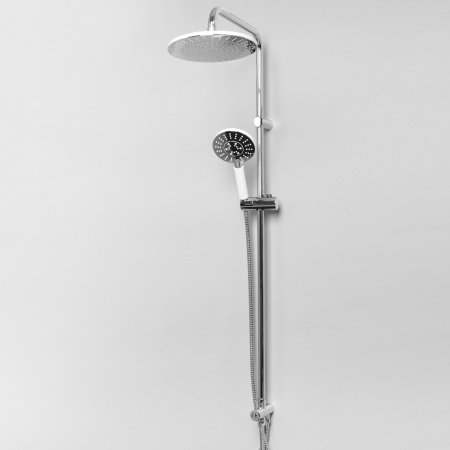 Душевая стойка WasserKRAFT A039 хром/белый