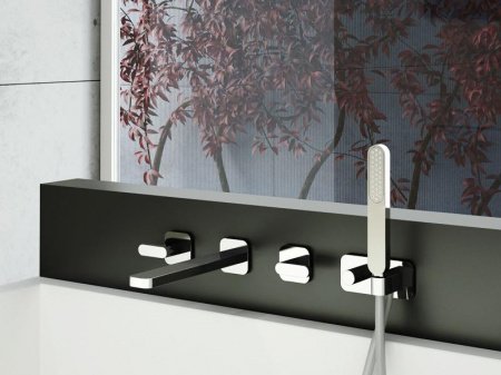 Душевой гарнитур Webert Comfort AC0847 Хром Серый