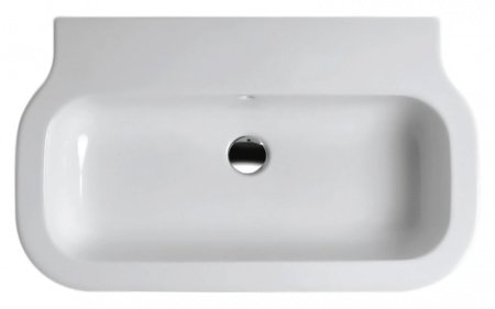 Раковина подвесная 75см Azzurra Glaze GLZ275M/SOSPbi*1 белый