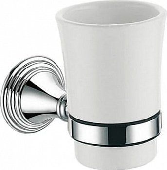 Стакан для зубных щеток Fixsen Best FX-71606 Хром