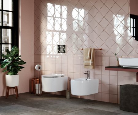 Унитаз подвесной Ceramica Nova Moments CN3003 белый