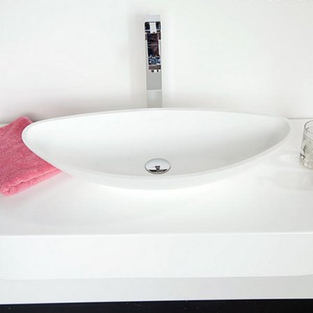 Раковина накладная 69,1см MonteBianco Gondola 13042 белый матовый