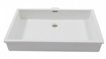 Раковина подвесная 54,5см MonteBianco Castello Uno 12113 белый матовый