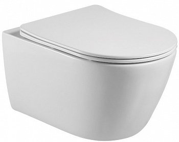 Унитаз подвесной Aquatek Бетта AQ1253W-00 с сиденьем Soft Close