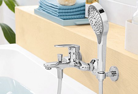 Смеситель для ванны с душем Villeroy & Boch O.Novo Start TVT10550111061 хром