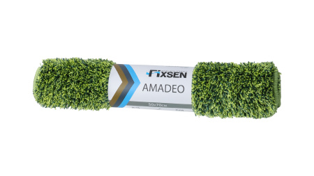 Коврик для ванной Fixsen Amadeo 1-ый,  FX-3001F, зеленый, 50х70 см.