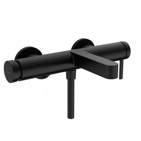 Смеситель для ванны Hansgrohe Finoris 76420670 черный матовый