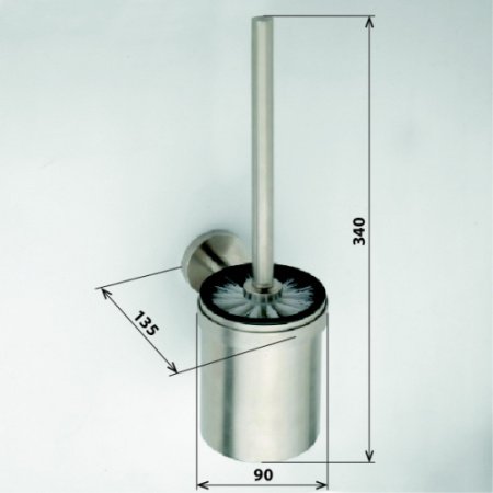 Ершик для унитаза Bemeta Neo stainless 102313075 Нержавеющая сталь