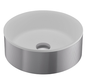 Раковина накладная 36см Benesque Lumiere 3001010103 черный брашированный