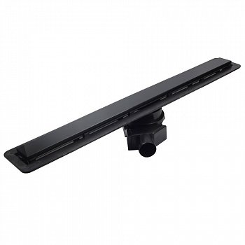Душевой лоток Pestan Confluo Frameless Line 300 Black Glass