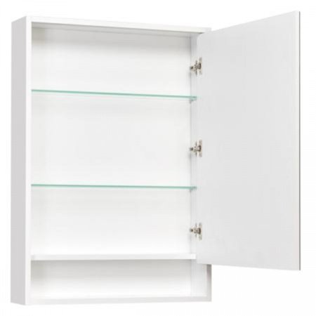 Зеркальный шкаф Акватон Капри 60 с подсветкой 1A230302KP010 Белый