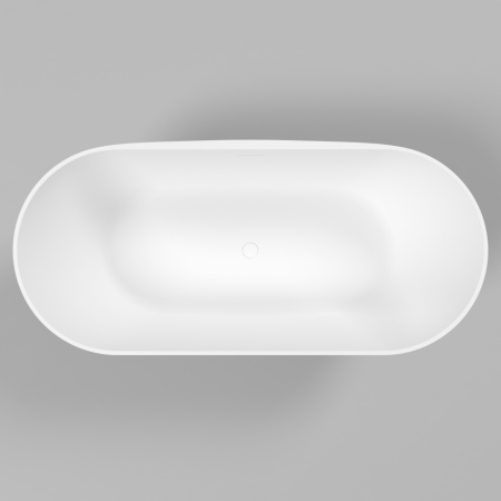 Ванна WHITECROSS Coral X 170x77 (белый мат) иск. камень