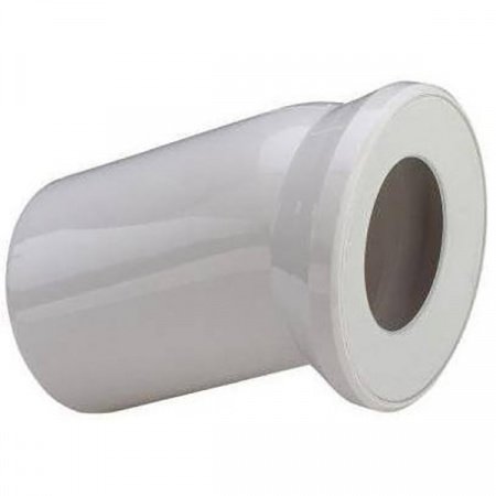 Отвод Viega 101855 22.5° с манжетным уплотнением белый