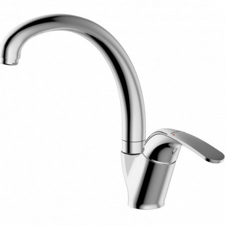 Смеситель для кухни  Bravat Fit F7135188CP-1-RUS хром