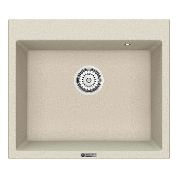 Мойка кухонная Point Бинга 60 PN3003BG, светло-бежевый