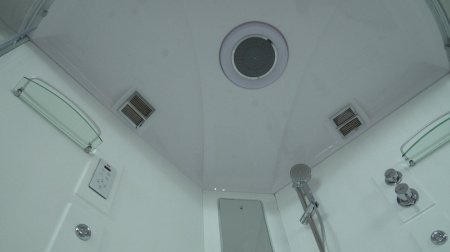 Душевая кабина Timo Lux Т-7735 135x135x220 профиль хром глянцевый, стекло прозрачное