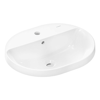 Раковина встраиваемая сверху 55см Hansgrohe Xuniva U 60161450 белый